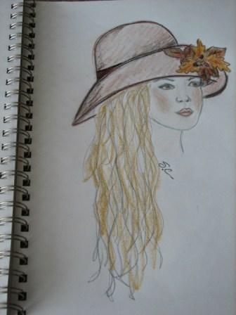 Girl with Autumn Hat 01