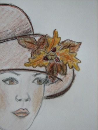 Girl with Autumn Hat 3